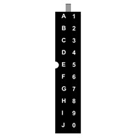 MEMBRANE SWITCH AND PLATE BACKING / MPN - 660366